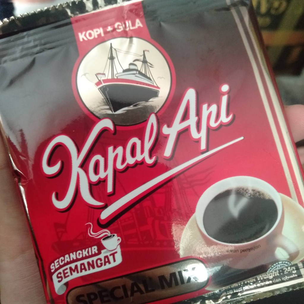 KOPI KAPAL API SPECIAL MIX 24 GR PER SACHET