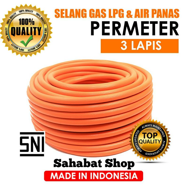 SELANG GAS SNI LPG REGULATOR / SELANG GAS 3LAPIS PERMETER MURAH BERKUALITAS