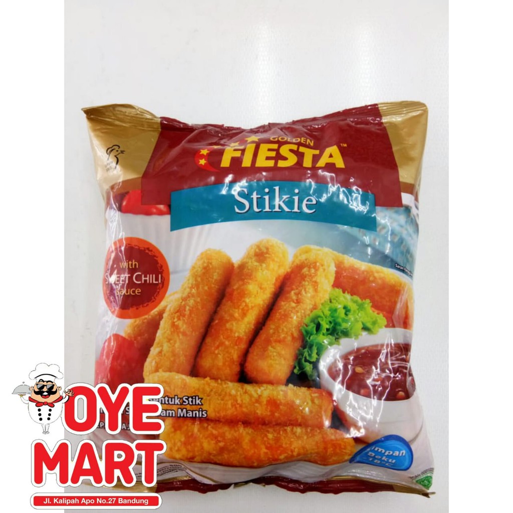 GOLDEN FIESTA STIKIE WITH SWEET CHILLI SAUCE (500GR)