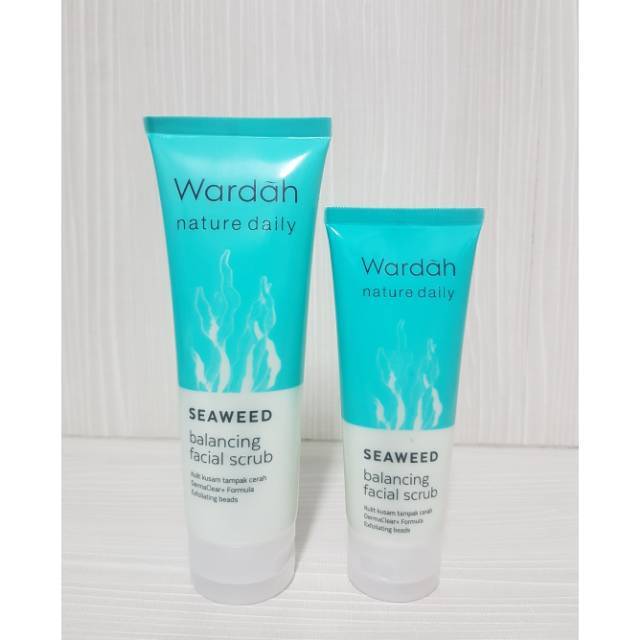 WARDAH NATURE DAILY SEAWEED FACIAL SCRUB