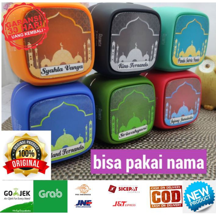 ALQURAN MUROTTAL MP3 DIGITAL PORTABLE AKTIF SPEAKER MUROTTAL SPEAKER PORTABLE SPEAKER MUROTAL GMC