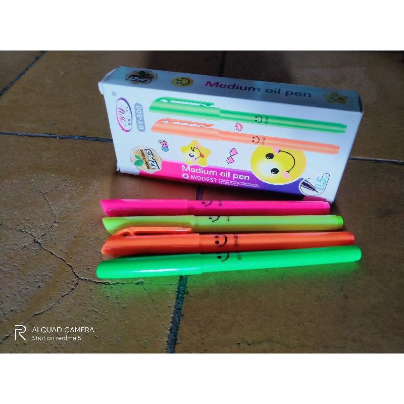 

Bolpoin smile 0.5mm lucu