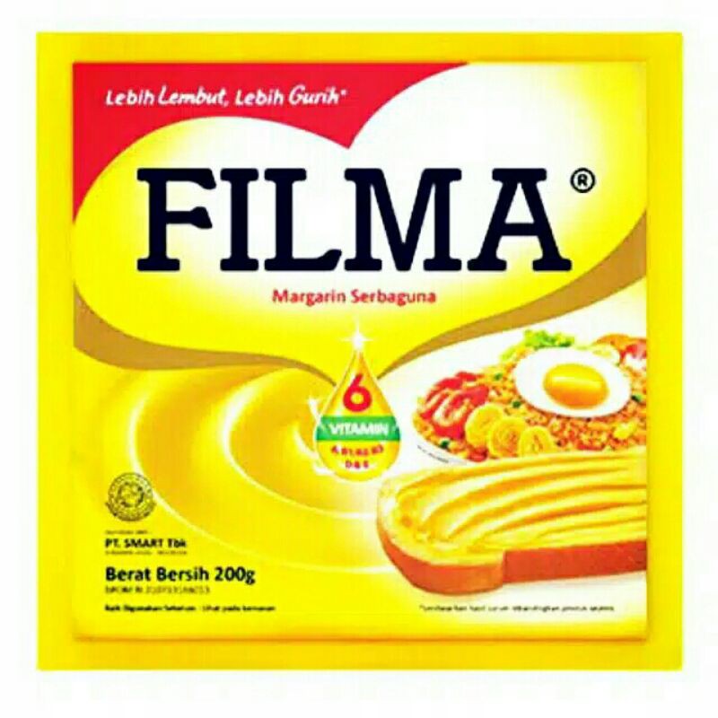 

Filma margarin 200 gram salted butter