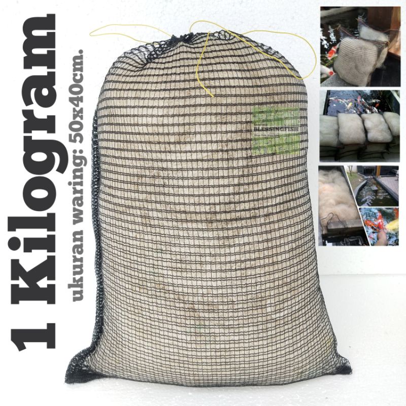 JARING NELAYAN FILTER KOLAM JARING NELAYAN MEDIA FILTER MEKANIS KOLAM FILTER JARING NELAYAN