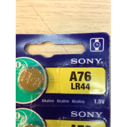 Button Cell - Sony - Alkaline Lr44 (A76)