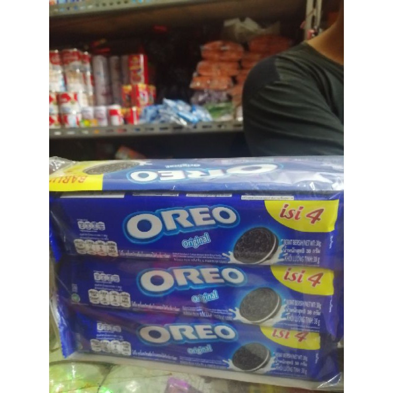 

Oreo Original isi 12 @ 38gr (isi 4)