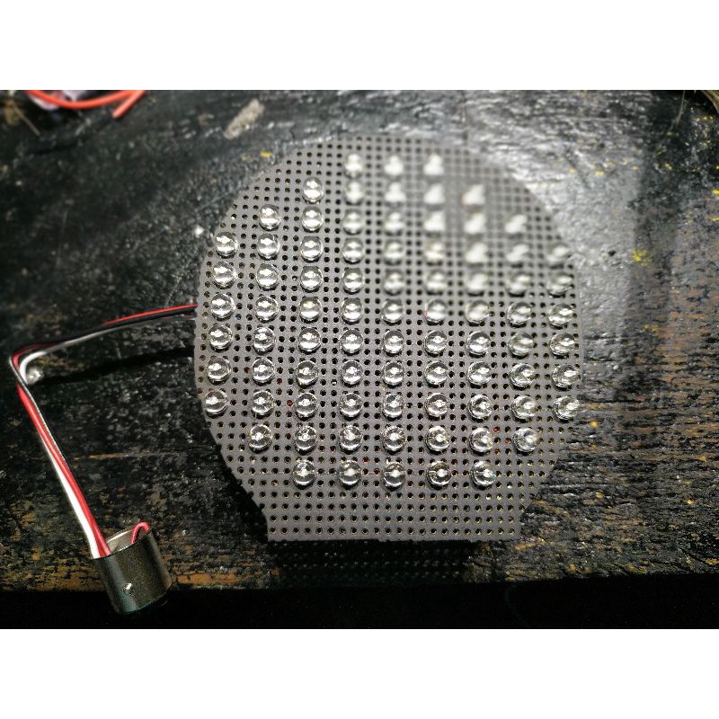 stoplamp lampu stop running scoopy fi 2018 2021, 8 mode