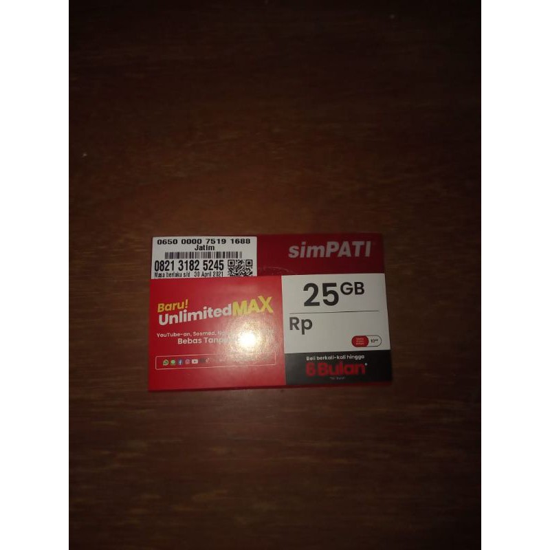 Kartu paketan Telkomsel