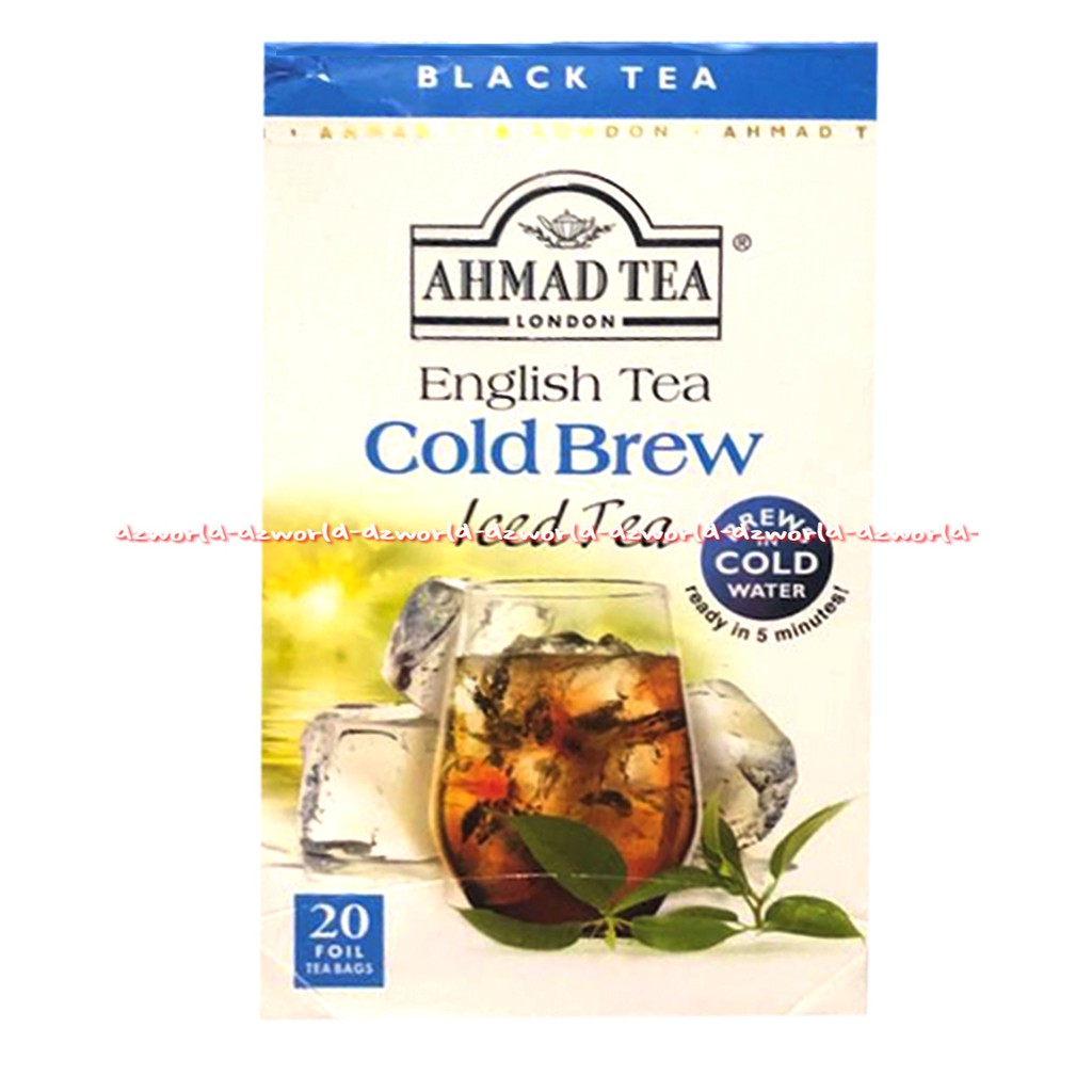 Ahmad Tea Cold Brew Iced Tea 20Bag Black tea Teh Hitam Ahmadtea