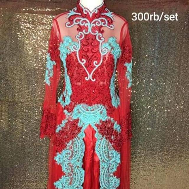 Preloved Kebaya Pengantin Merah murah