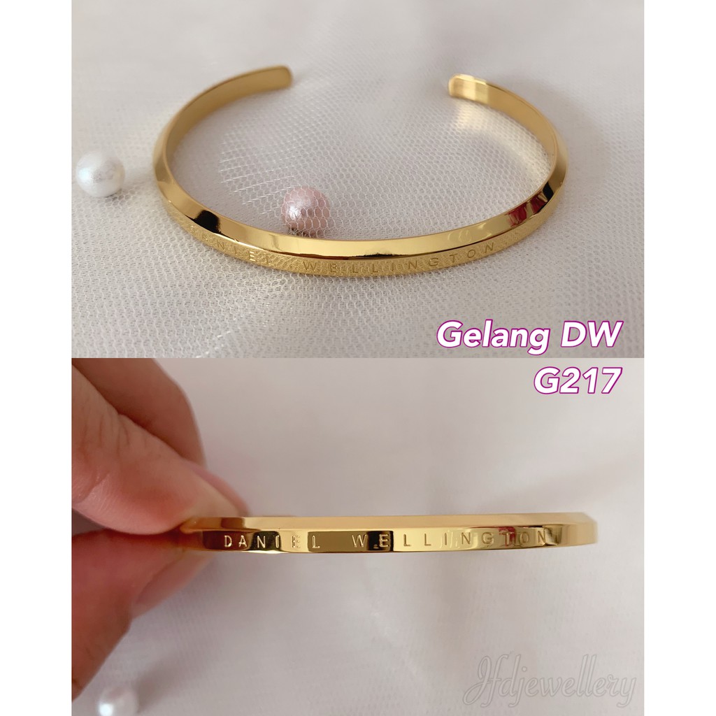 Gelang titanium dw gelang tangan daniel wellington titanium gelang dw gold - G217