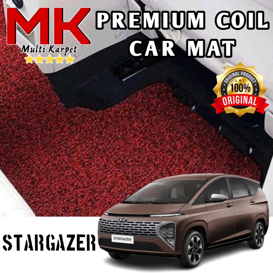 KARPET MOBIL MIE BIHUN HYUNDAI STARGAZER FULL SET BAGASI 2 WARNA
