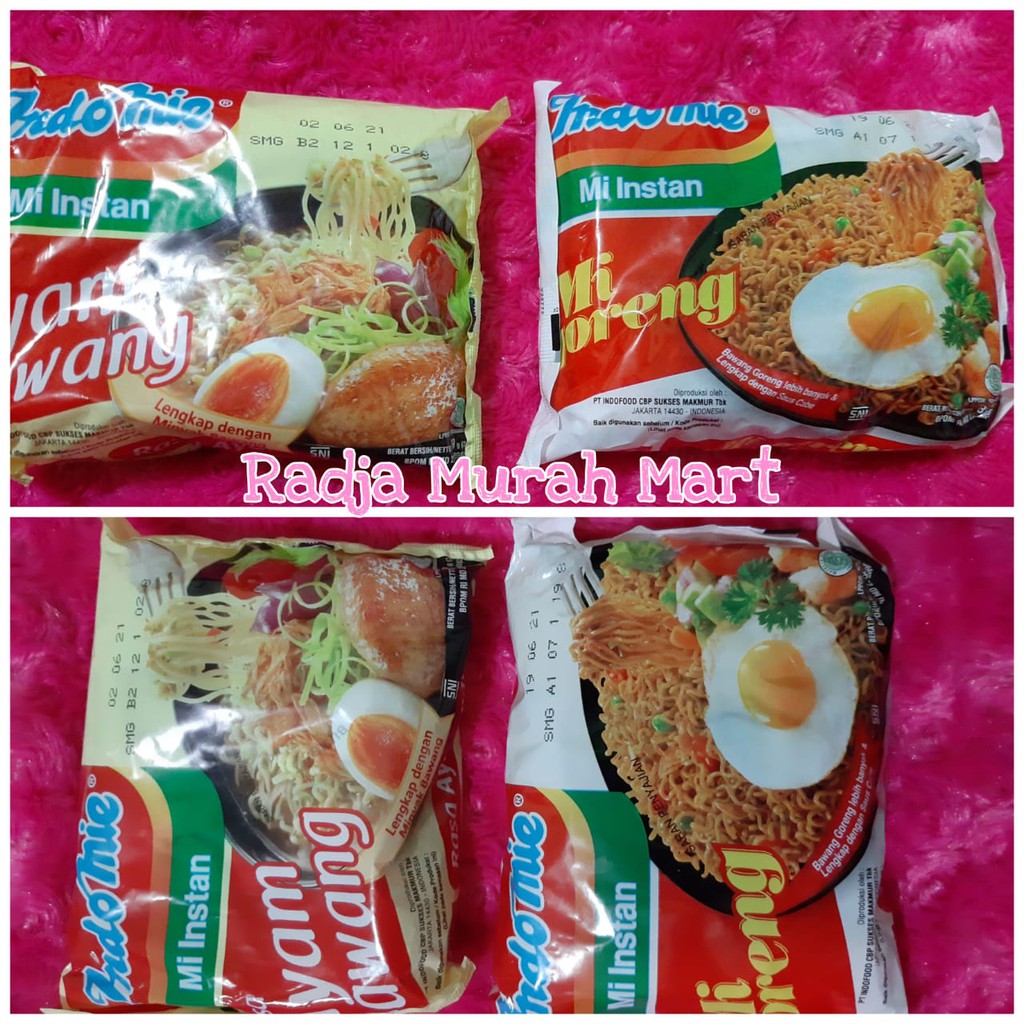 Indomie Goreng/Indomie Rebus/Mie Instan/Mie Goreng Indomie