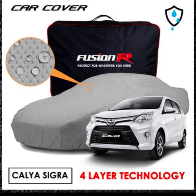 Cover sarung Mobil CALYA SIGRA Fusion R Multi Waterproof Not KRISBOW