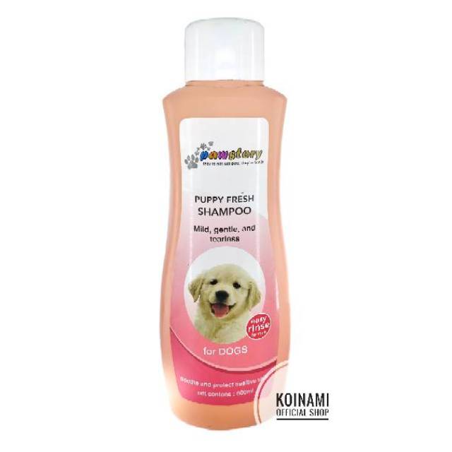 PAWSTORY PUPPY FRESH 600ml / shampo anjing baby / anak anjing / dog / mandi / pet