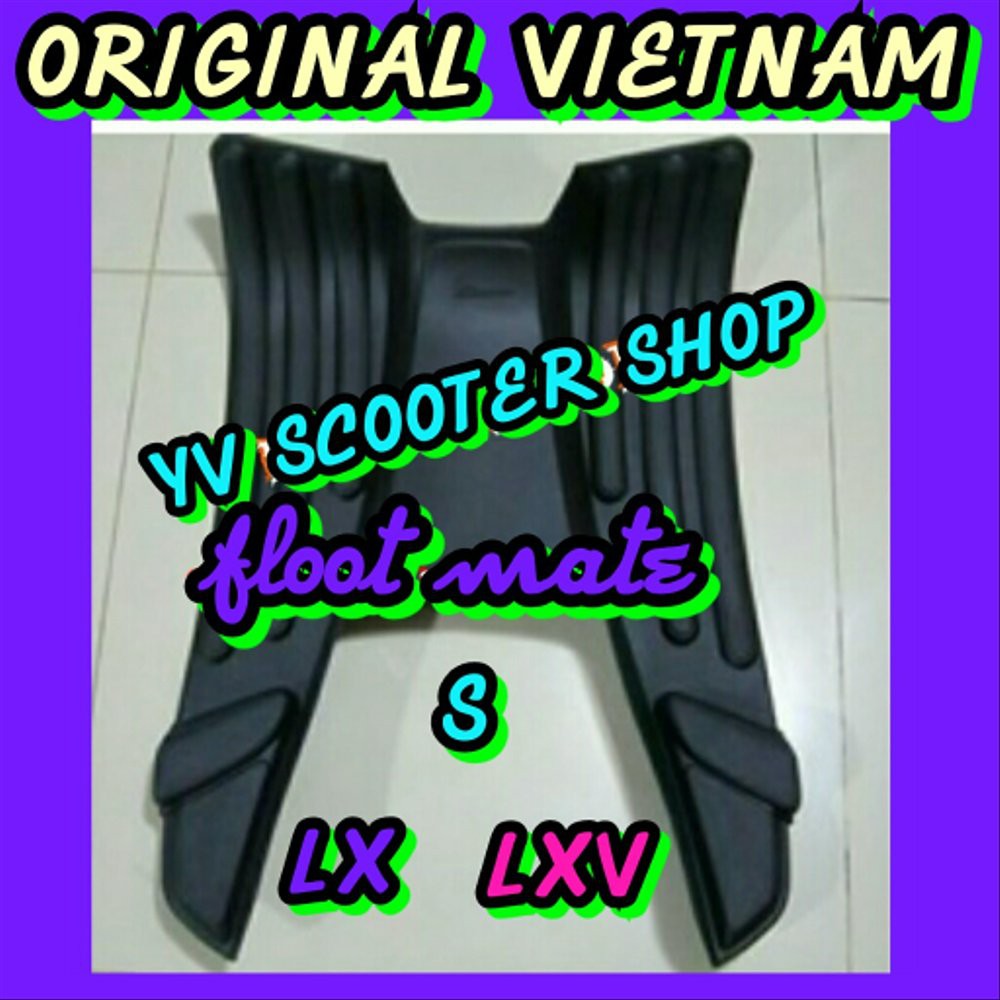 karpet lantai vespa lx floormate / aksesoris vespa terakhir