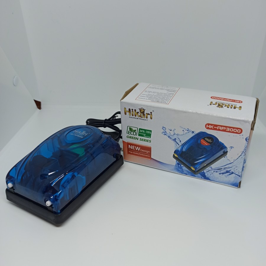 HIKARI AIR PUMP AERATOR 2 LUBANG - AP3000