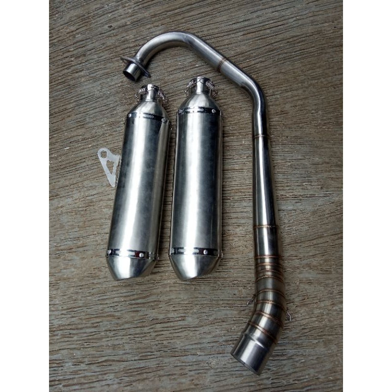 Knalpot Kapsul Tiger ,Megapro, Glpro ,Cb