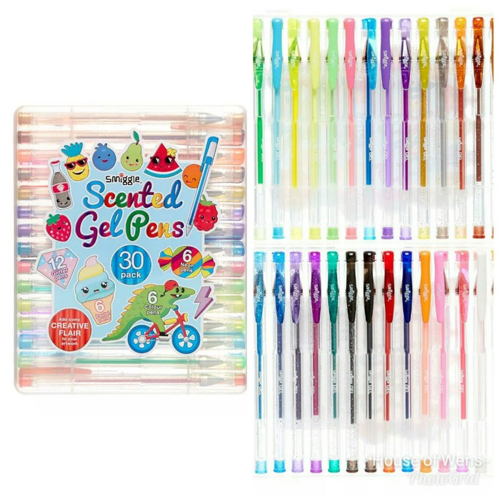 

Smiggle Scented Gel Pens X30 - Pulpen Gel Smiggle Isi 30