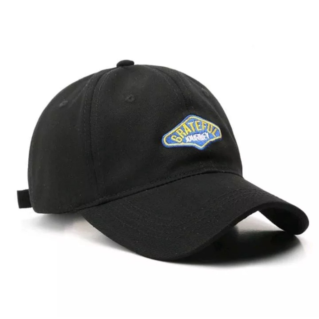 GRATIS ONGKIR Topi Distro Murah Baseball Cap Grateful Journey Pria Wanita
