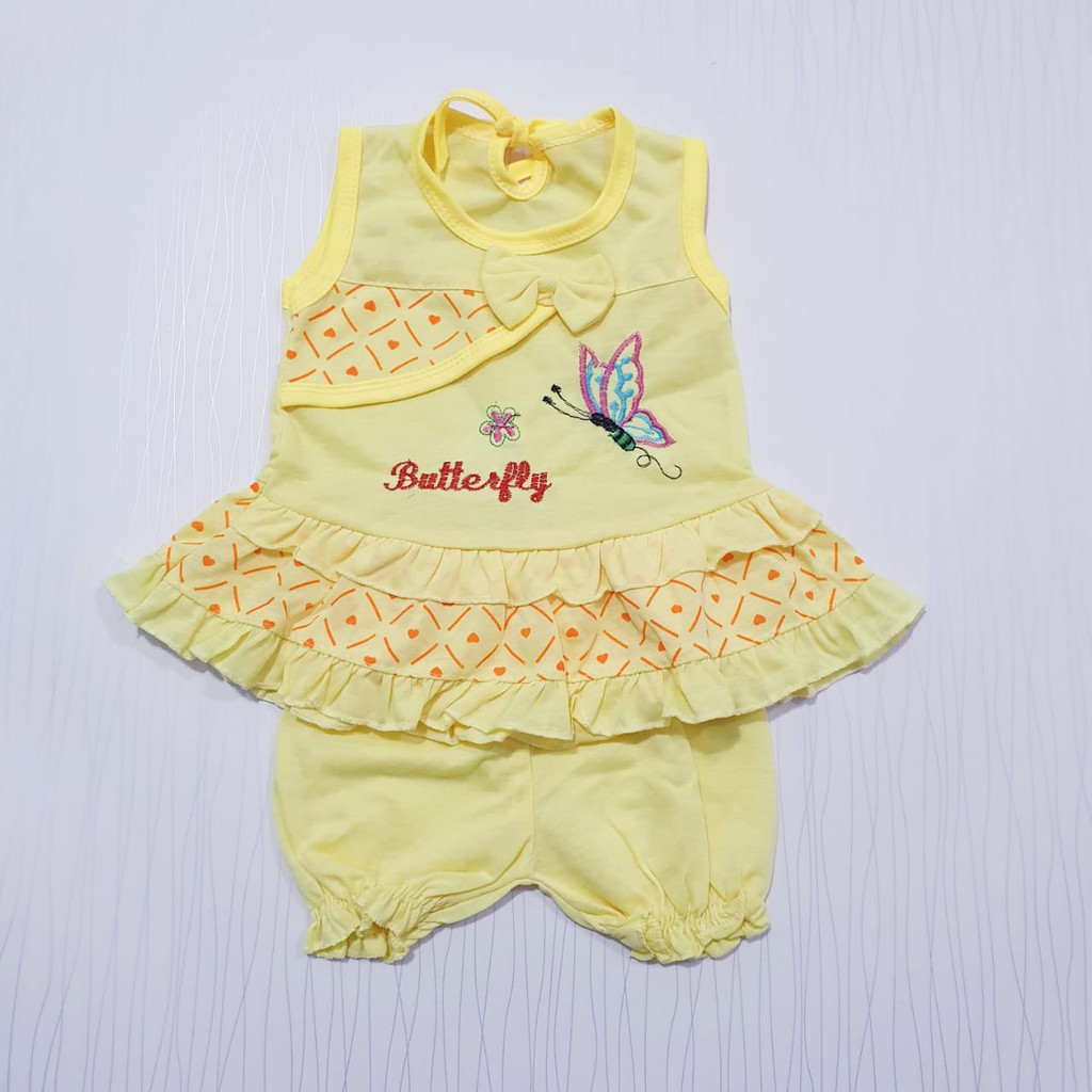 Dress Baby / Baju Bayi 0-12 Bulan / Baby Alicia