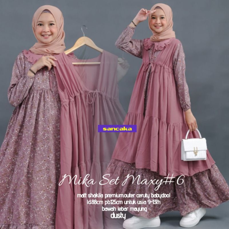 MIKA SET KIDS 4 / MIKA SET KIDS Y GAMIS TERMURAH LABEL JASMINE-4