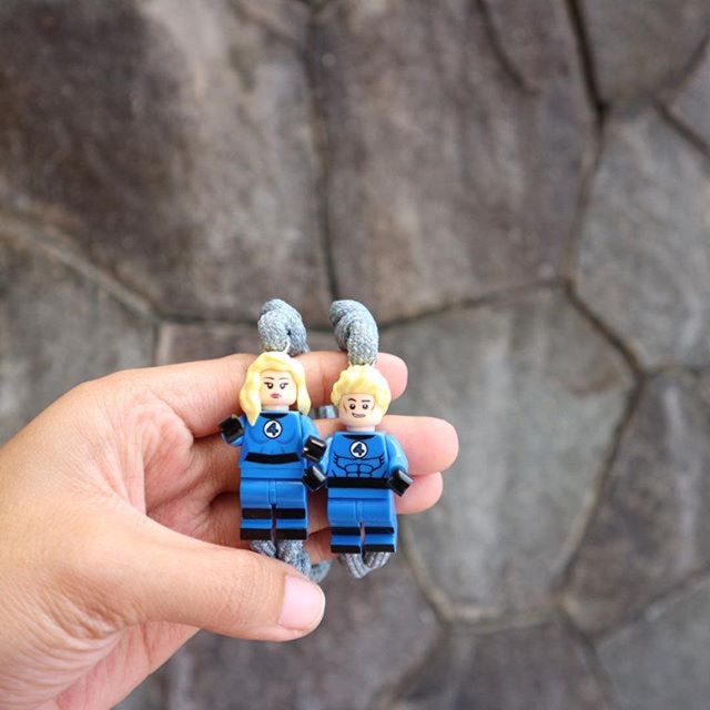 Gelang lego couple (tali boleh milih warna) gelang lego murah, bracelet lego, lego bracelet