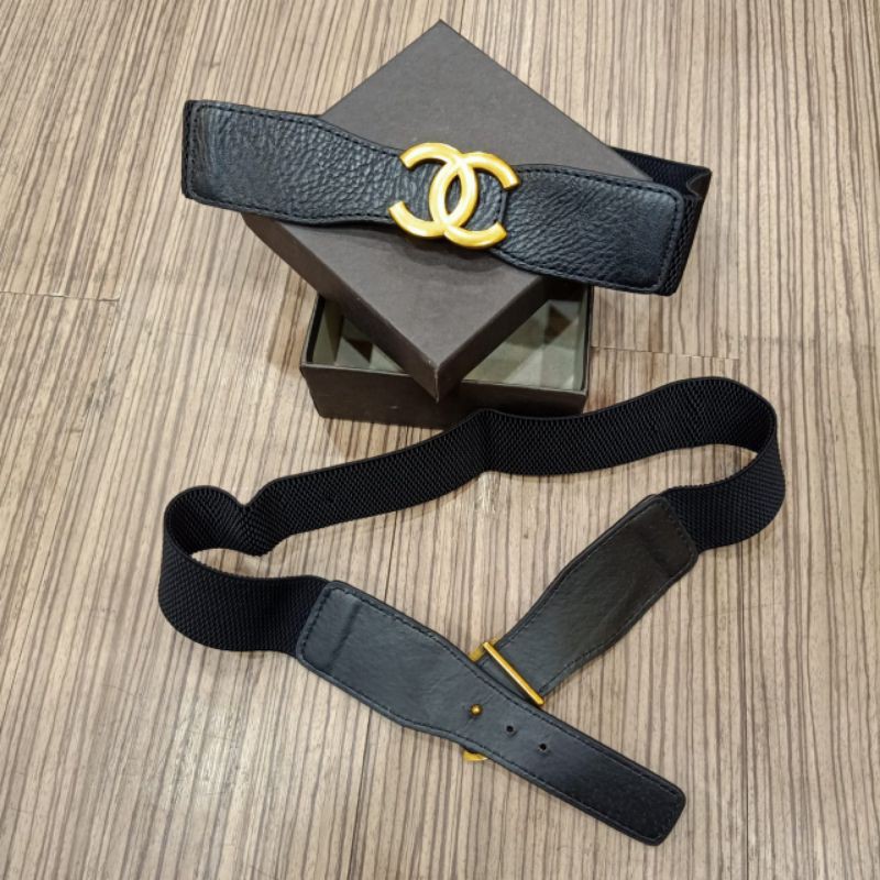 Ikat Pinggang cewek Chanel Belt/Gesper Import