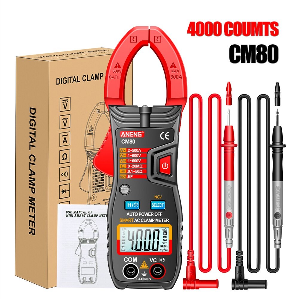 ANENG Digital Multimeter Voltage Tester Clamp - CM80