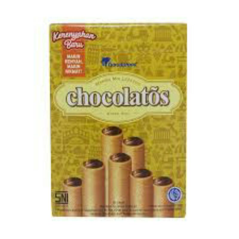 

CHOCOLATOS WAFER ROLL BOX ISI 24pcs