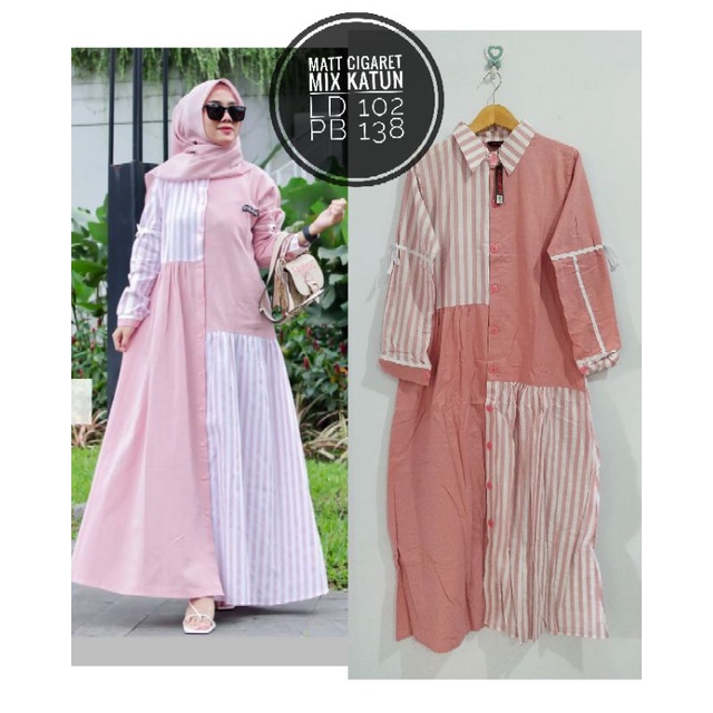 gamis terbaru/gamis KEKINIAN/ gamis wanita