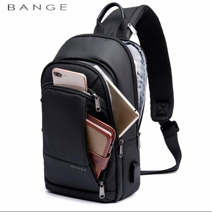 tas selempang pria bange original import slingbag
