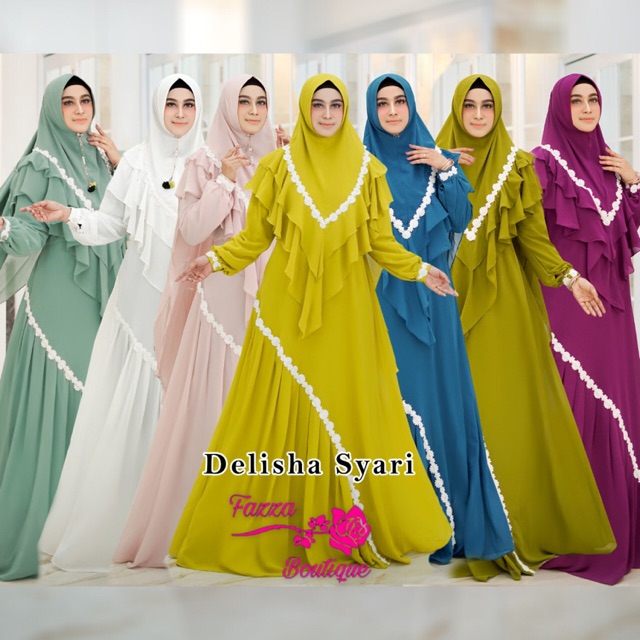 DELISHA SYARI ORI FAZZA BOUTIQUE