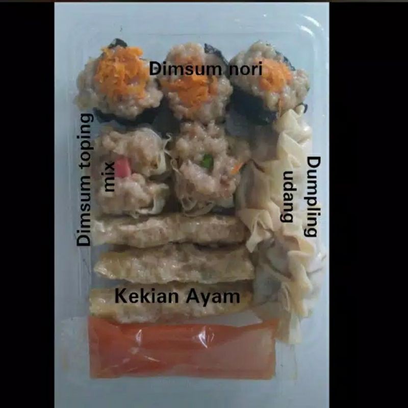 

Frozen Bandung | Dimsum mame kumplit