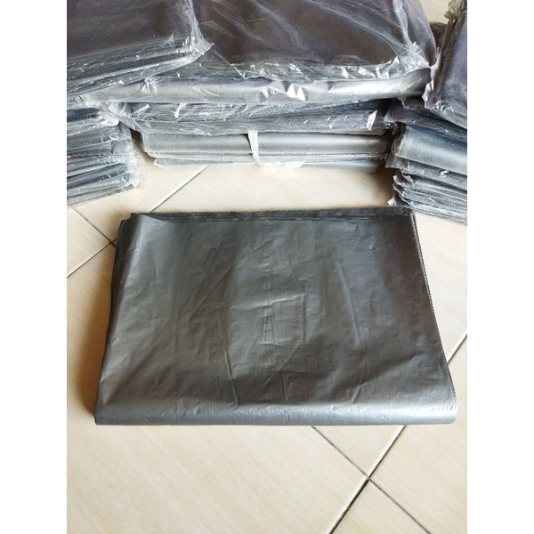 Plastik Packing 35X50 HD tanpa plong / Plastik Paket Warna Silver / Kemasan Online Shop / Plastik Olshop / Plastik Paket Murah tanpa lem