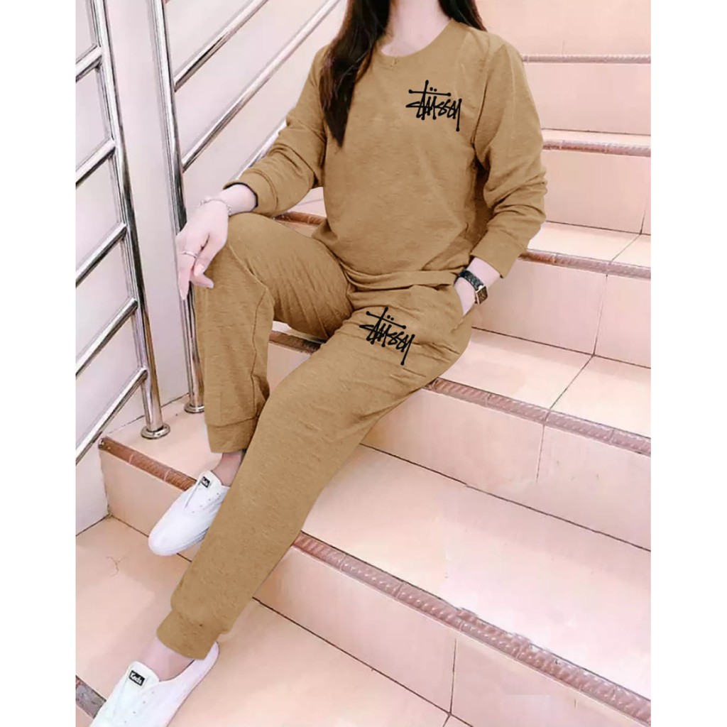 BISA COD / ALIPIO FASHION - SETELAN GIRL TUSSY / fashiin wanita / atasan / jogger / terbaru