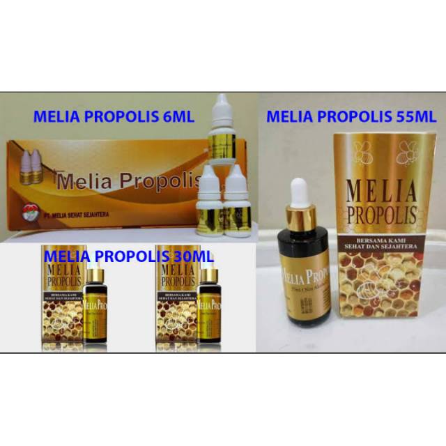 Melia Propolis asli dari PT Melia Sehat Sejahtera