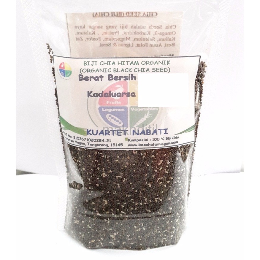 

Chia Seed Black Organik mexico 250 gram