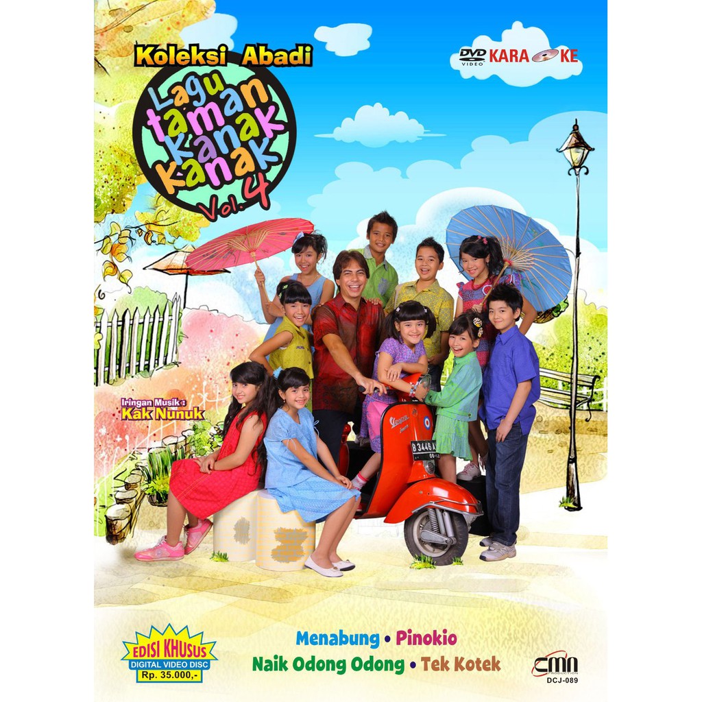 TERLARIS DVD Koleksi Abadi Lagu Taman Kanak Kanak Vol 4