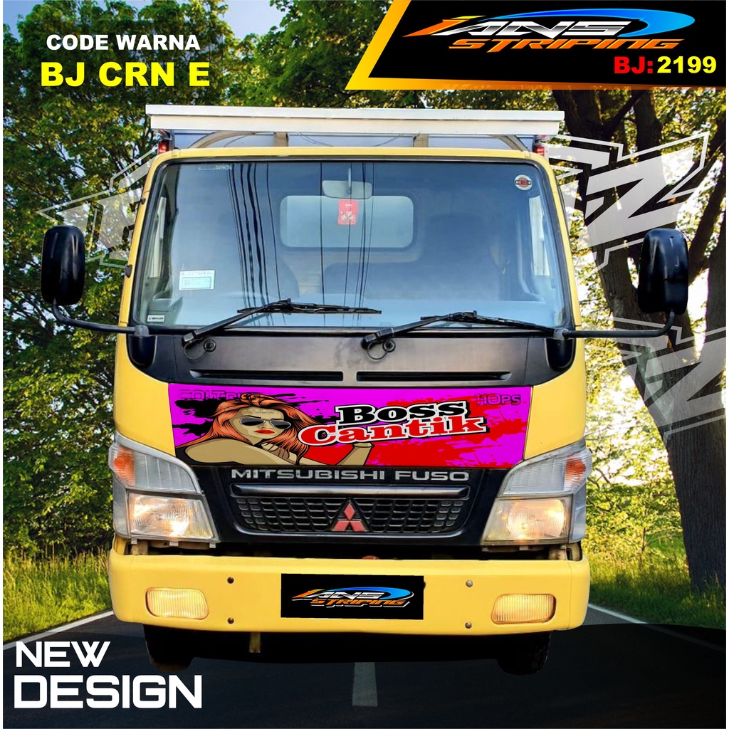 STIKER KAP DEPAN TRUK DINA , RAGASA / STIKER KABIN TRUK RAGASA,UMPLUNG / STIKER KAP CUP DEPAN TRUK DINA,FUSO