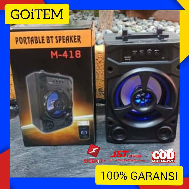 Speaker bluetooth super bass spiker bluetooth speaker bass m408 m418 speaker wireless