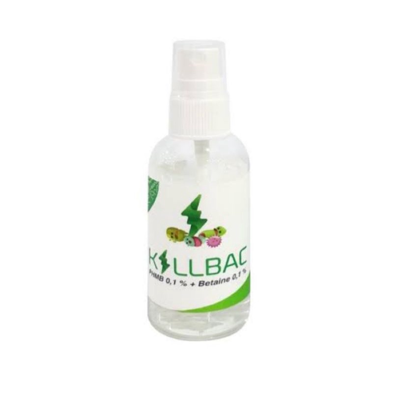 killbac spray antiseptik luka