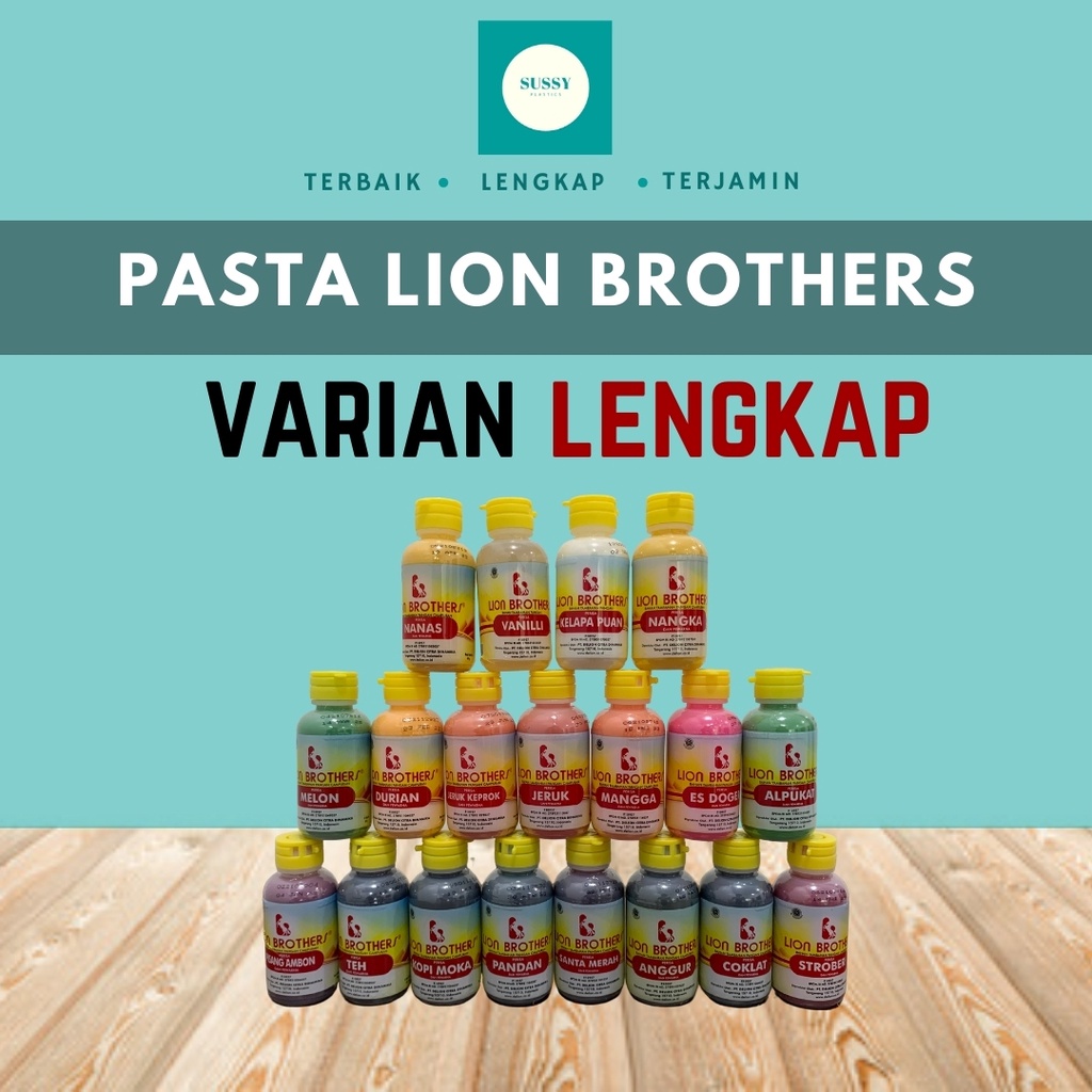 PASTA / PERISA MAKANAN LION BROTHERS 60 GR / 55 ML - VARIAN LENGKAP