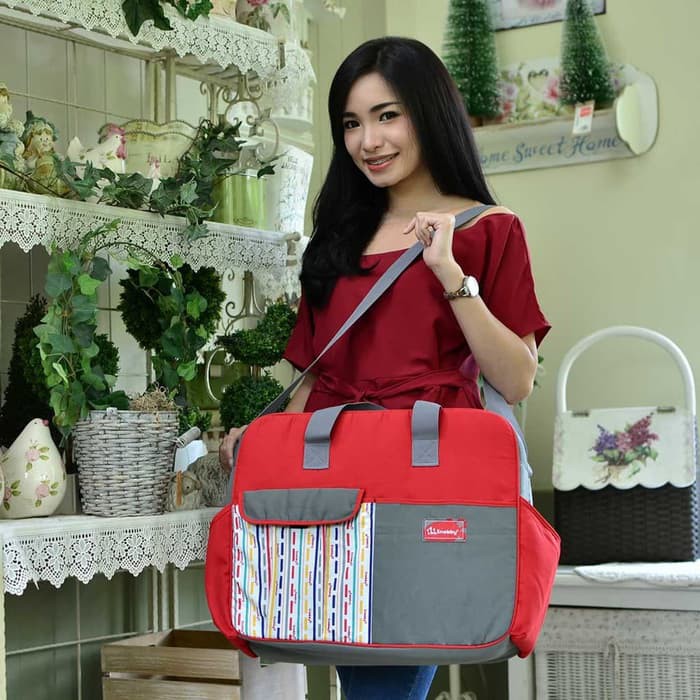 TAS PERLENGKAPAN BAYI TERLARIS   TAS RANSEL BAYI SNOBBY 100  ORIGINAL Murah