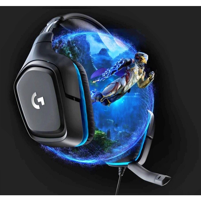 Headset Gaming Logitech G431 7.1 Surround Sound