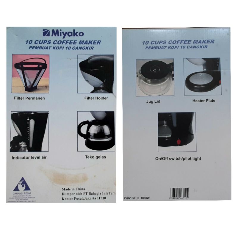 MIYAKO coffee maker CM 127