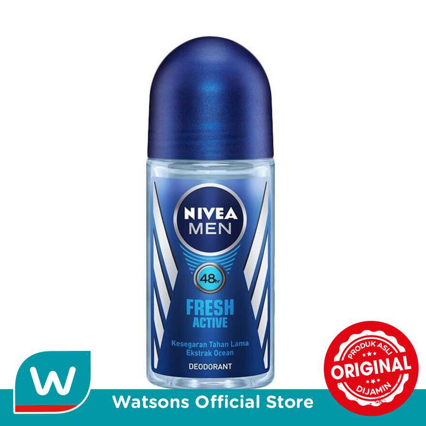 Nivea Men Roll On Fresh Active 50 Ml