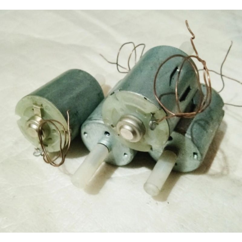 DC MOTOR 3√9VDC -15000RPM MAGNET PERMANEN NYA SUPER LENGKET