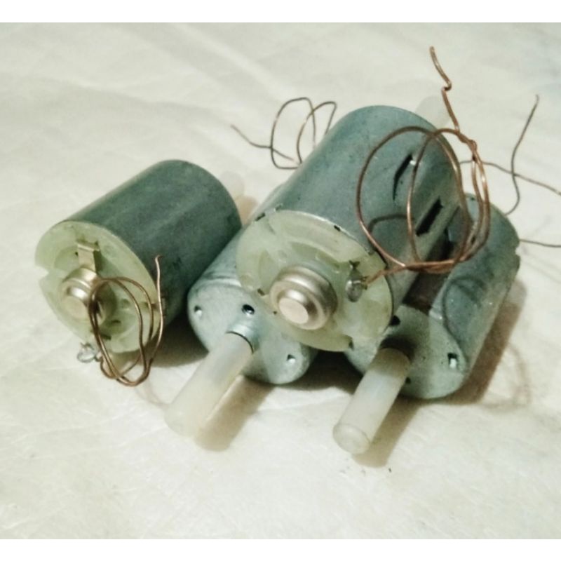 DC MOTOR 3√9VDC -15000RPM MAGNET PERMANEN NYA SUPER LENGKET