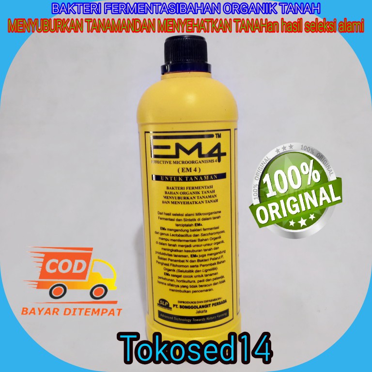 EM 4 kuning untuk tanaman em4 microorganisme